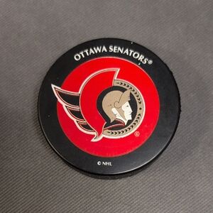 NHL Ottawa Senators Puck - Black and Red